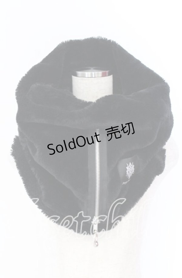 画像1: Drug Honey / ファースヌード  ブラック O-25-10-29-003-PU-ZA-IG-ZT511 (1)