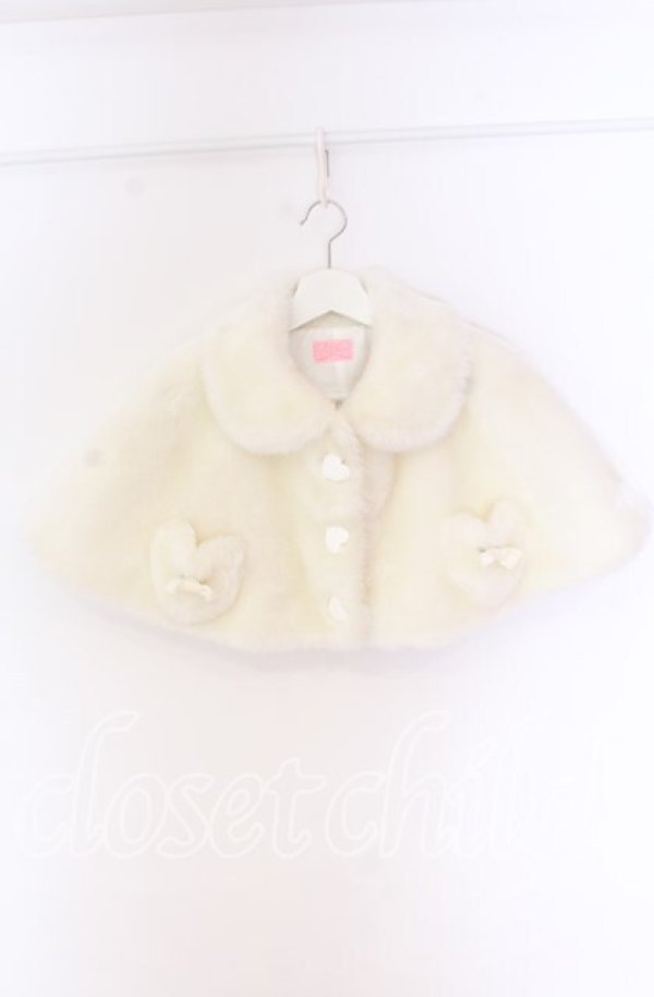 画像1: Angelic Pretty / マジカルBunnyファーケープ  シロ O-25-10-29-104-AP-JA-OW-OS (1)