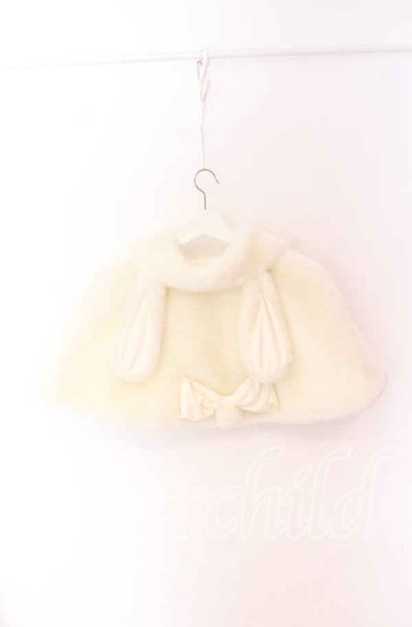 画像3: Angelic Pretty / マジカルBunnyファーケープ  シロ O-25-10-29-104-AP-JA-OW-OS (3)