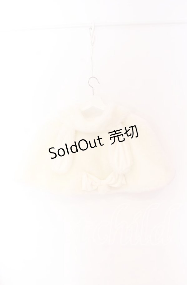 画像3: Angelic Pretty / マジカルBunnyファーケープ  シロ O-25-10-29-104-AP-JA-OW-OS (3)