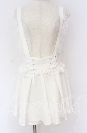 画像: NOEMIE / サス付きスピンドルスカパン  シロ O-25-10-29-108-LO-SK-OW-OS