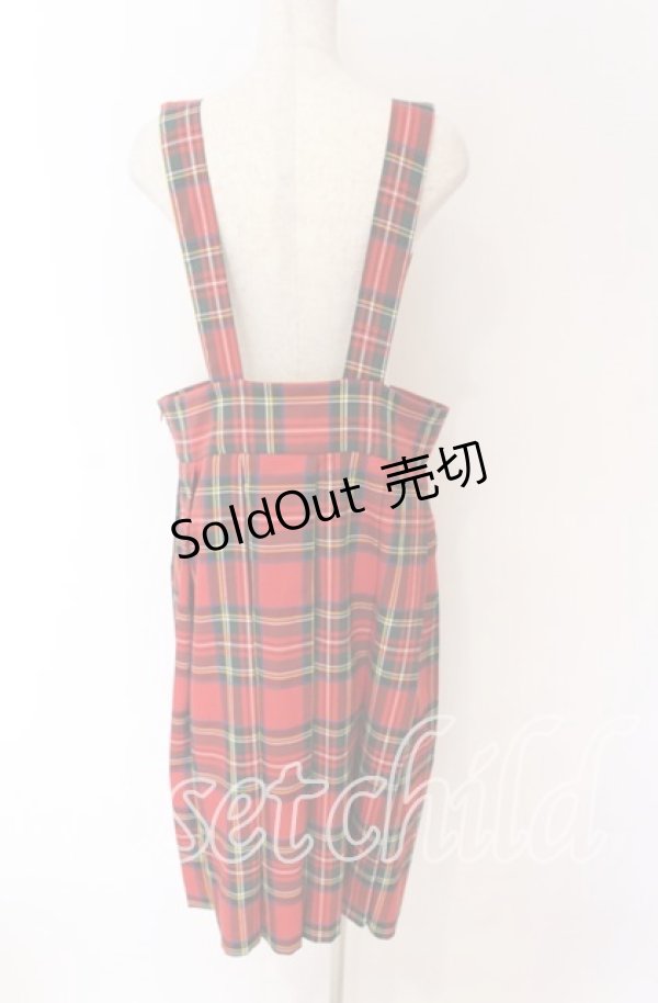 画像3: HEIHEI / 吊りスカート  レッド O-25-10-29-113-PU-SK-IG-OS (3)