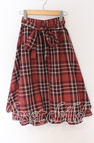 画像: axes femme / 2023年福袋スカート  アカ O-25-10-29-115-AX-OP-IG-OS