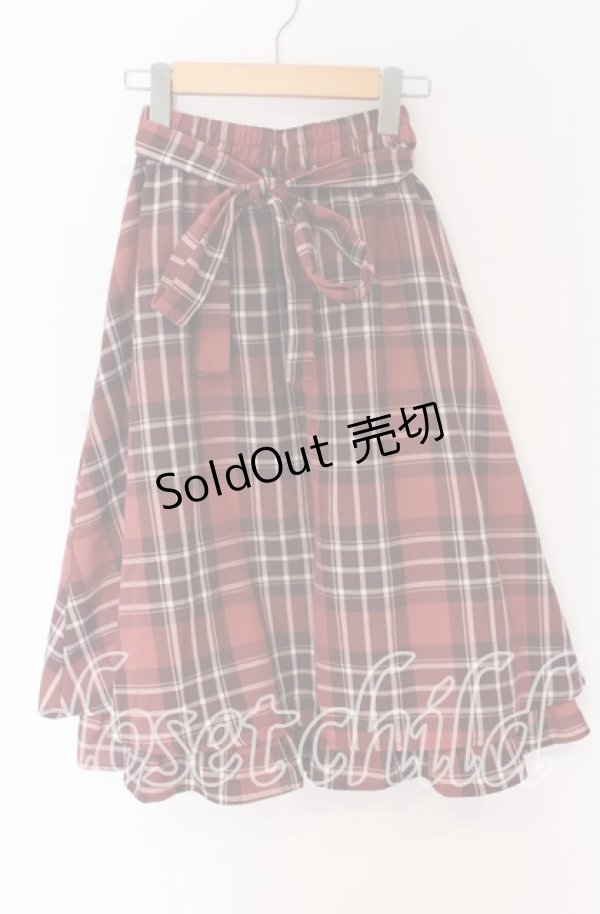 画像1: axes femme / 2023年福袋スカート  アカ O-25-10-29-115-AX-OP-IG-OS (1)