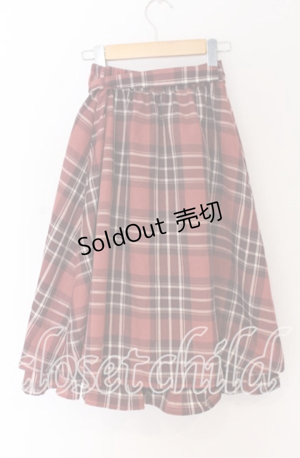 画像2: axes femme / 2023年福袋スカート  アカ O-25-10-29-115-AX-OP-IG-OS (2)