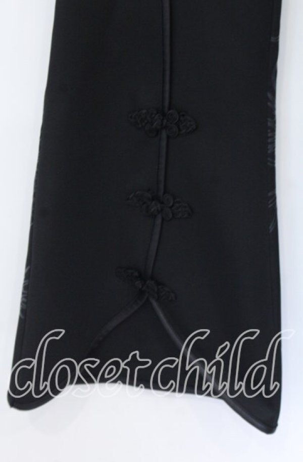 画像3: Qutie Frash / チャイナパンツ M ブラック O-25-10-29-117-QU-PA-IG-OS (3)