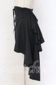 画像2: ATELIER BOZ / ヘクトルロングオーバースカート  ブラック O-25-10-29-129-EL-SK-IG-OS (2)