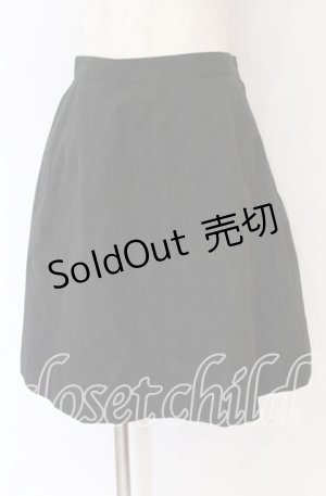 画像: MIHO MATSUDA / 透かしレース柄スカート M ブラック O-25-10-29-132-GO-SK-OW-OS