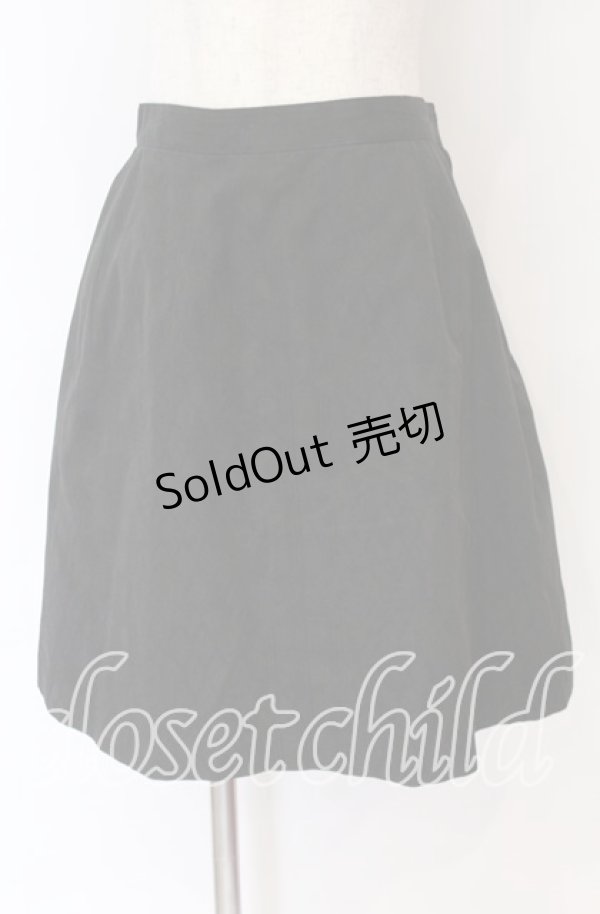 画像1: MIHO MATSUDA / 透かしレース柄スカート M ブラック O-25-10-29-132-GO-SK-OW-OS (1)