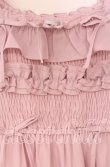 画像2: axes femme POETIQUE / ギャザーフリルワンピース M ピンク O-25-10-29-015-AX-OP-OW-OS (2)
