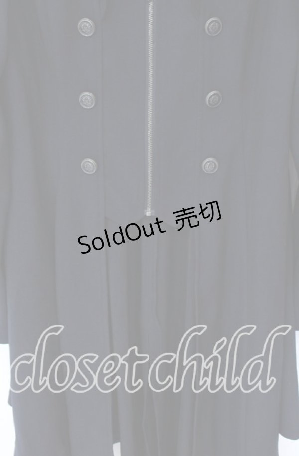 画像3: axes femme POETIQUE / 燕尾デザインロングジャケット M コン O-25-10-29-019-AX-JA-OW-OS (3)