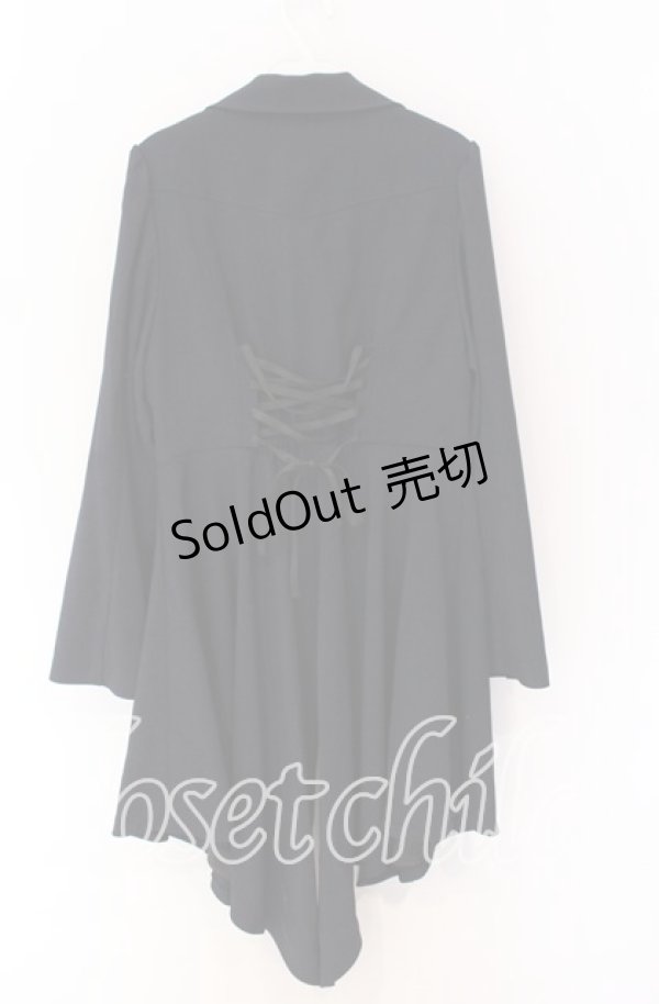 画像5: axes femme POETIQUE / 燕尾デザインロングジャケット M コン O-25-10-29-019-AX-JA-OW-OS (5)