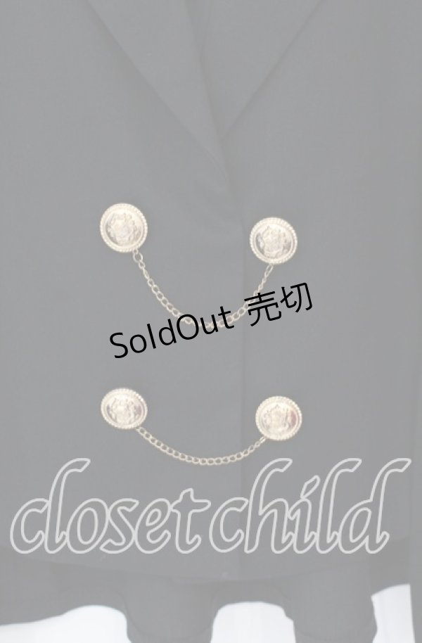 画像2: axes femme / マント風ケープジャケット F クロ O-25-10-29-021-AX-TO-OW-OS (2)