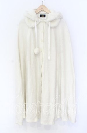 画像: ALICE and the PIRATES / A＆Pうさみみシャギーマント  オフ O-25-10-29-022-PA-CO-IG-OS