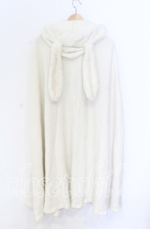 画像5: ALICE and the PIRATES / A＆Pうさみみシャギーマント  オフ O-25-10-29-022-PA-CO-IG-OS (5)