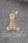 画像2: Franche Lippee / うさぎ刺繍コート M ベージュ O-25-10-30-041-LO-CO-OW-OS (2)