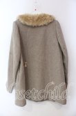 画像4: Franche Lippee / うさぎ刺繍コート M ベージュ O-25-10-30-041-LO-CO-OW-OS (4)