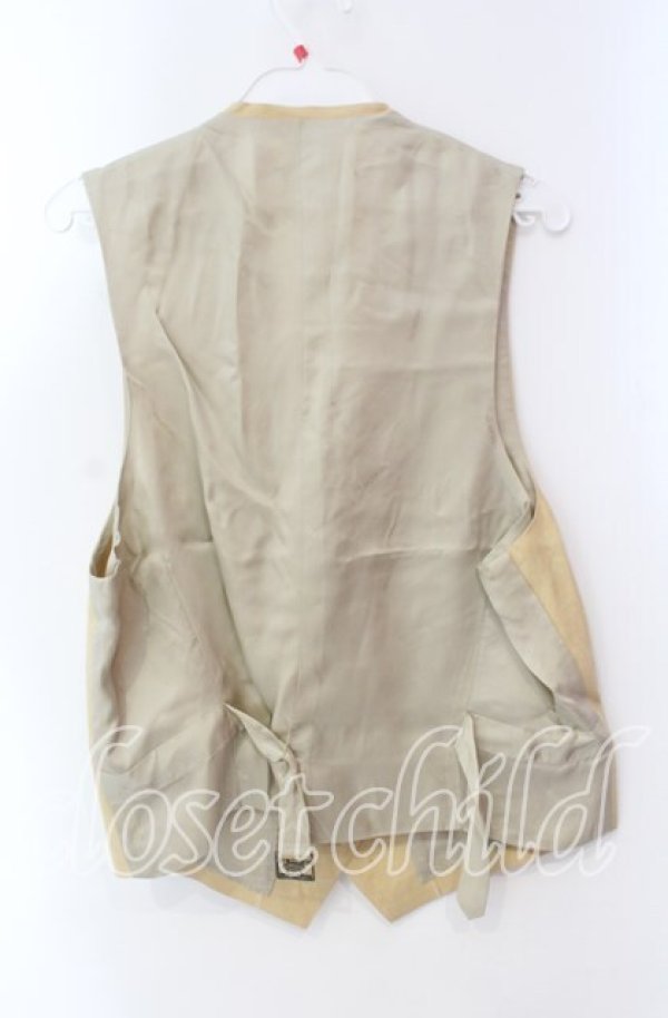 画像3: INGEBORG / リネンベスト  カーキイエロー O-25-10-30-043-LO-TO-OW-ZI (3)