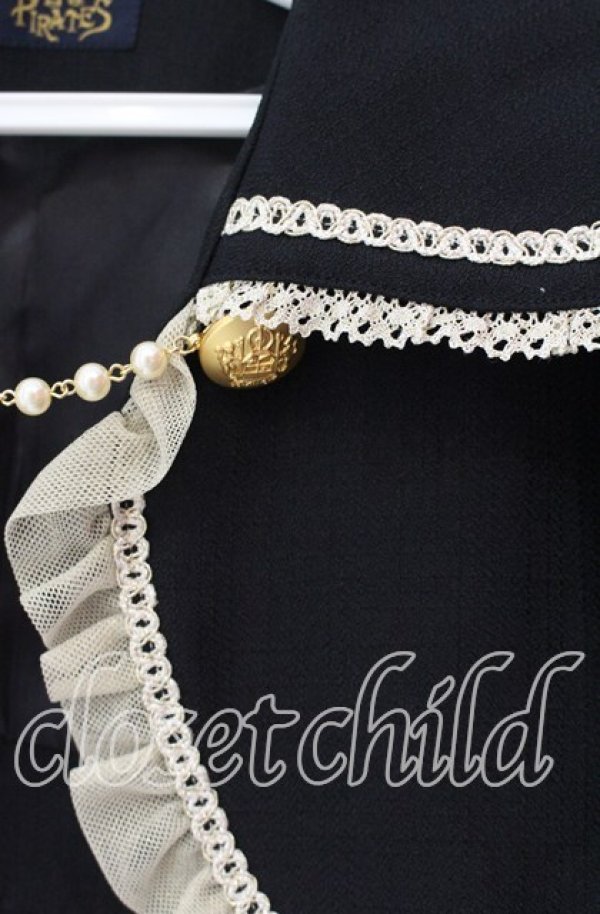 画像2: ALICE and the PIRATES / 双子の回旋ボレロ  クロ O-25-10-30-049-PA-JA-OW-OS (2)