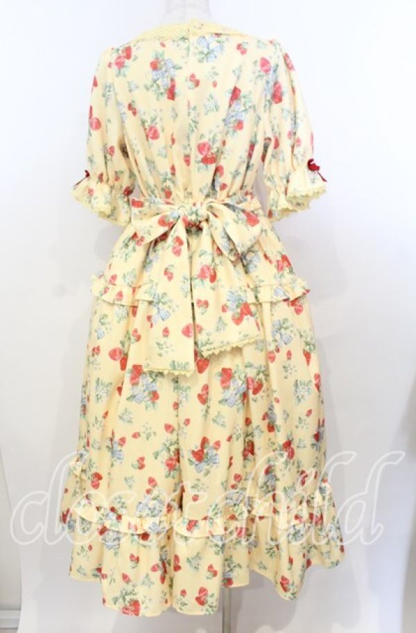 axes femme kawaii / クラシックベリーワンピース M イエロー O