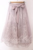 画像1: axes femme POETIQUE / バックフリルチュールスカート M ラベンダー O-25-10-30-1055-AX-SK-OW-OS (1)