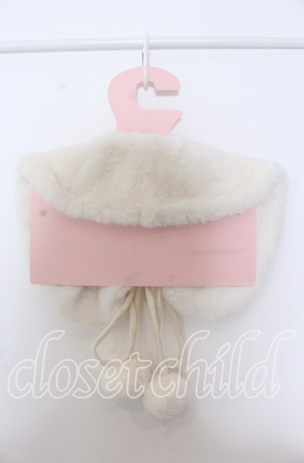 画像2: m petit by misako / AMポンポンツキエリ  オフ O-25-10-30-1059-LO-ZA-IG-OS (2)