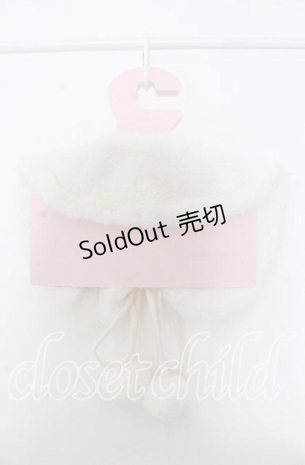 画像2: m petit by misako / AMポンポンツキエリ  オフ O-25-10-30-1059-LO-ZA-IG-OS (2)