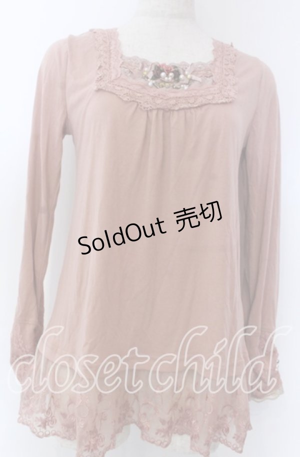 画像1: axes femme / ガーデンインナーPO M ピンクベージュ O-25-10-30-1080-AX-TO-IG-OS (1)