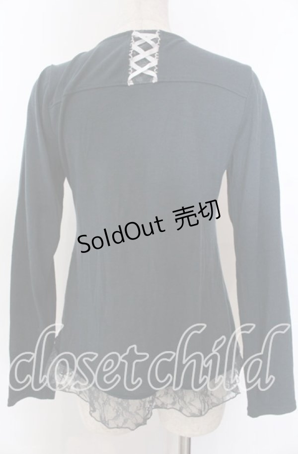 画像2: axes femme / 3つリボンカットソー M グリーン O-25-10-30-1081-AX-TO-IG-OS (2)