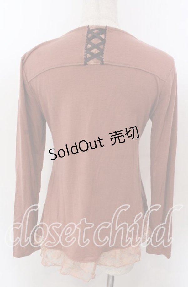 画像2: axes femme / 3つリボンカットソー  オレンジ O-25-10-30-1084-AX-TO-IG-OS (2)