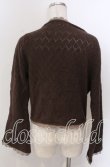 画像2: axes femme / スカラップレースボレロ M ブラウン O-25-10-30-1095-AX-TO-IG-OS (2)