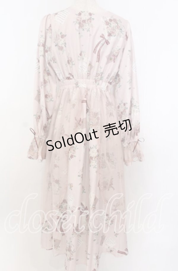 画像3: axes femme / ローズアンダヴィタシオンワンピース F ピンク O-25-10-30-1017-AX-OP-OW-OS (3)