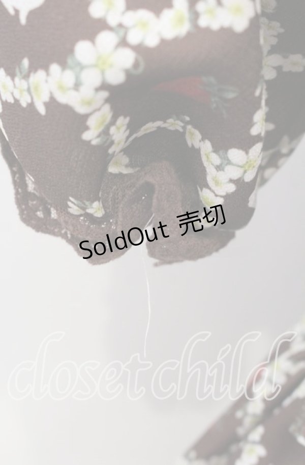 画像3: axes femme kawaii / ベリーフィールズワンピース M ブラウン O-25-10-30-1003-AX-OP-OW-OS (3)