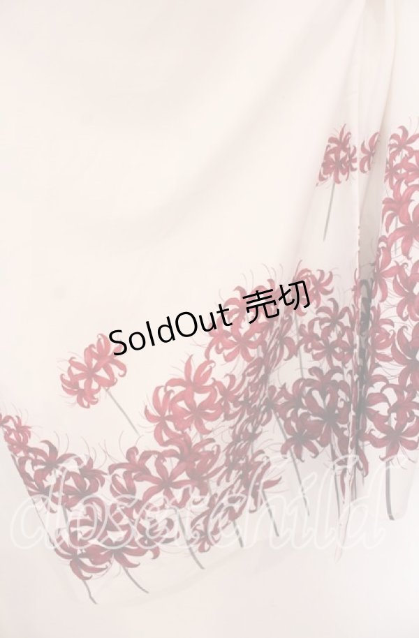 画像3: axes femme / 彼岸花羽織  シロ×アカ O-25-10-30-063-AX-TO-IG-OS (3)