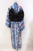 画像4: axes femme POETIQUE / セパレート浴衣セット  ブルー O-25-10-30-001-AX-OP-IG-ZT002 (4)