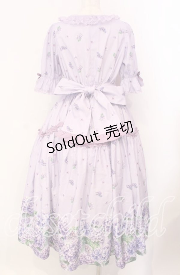 画像5: Chalmiere / ハイドレンジアワンピース  ラベンダー O-25-10-30-013-LO-OP-IG-OS (5)