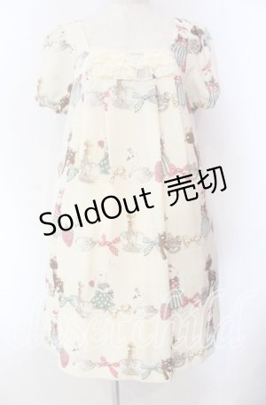 画像: Emily Temple cute / アンティークジュエリーワンピース  アイボリー O-25-10-30-016-ET-OP-OW-OS