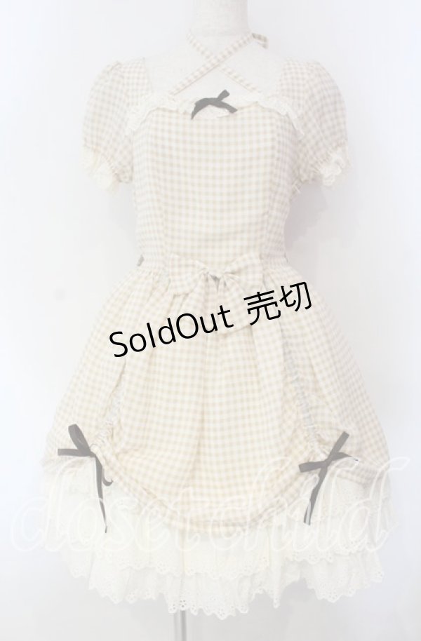 画像1: Innocent World / エミリエンヌワンピース M アイボリー O-25-10-30-017-IW-OP-OW-OS (1)