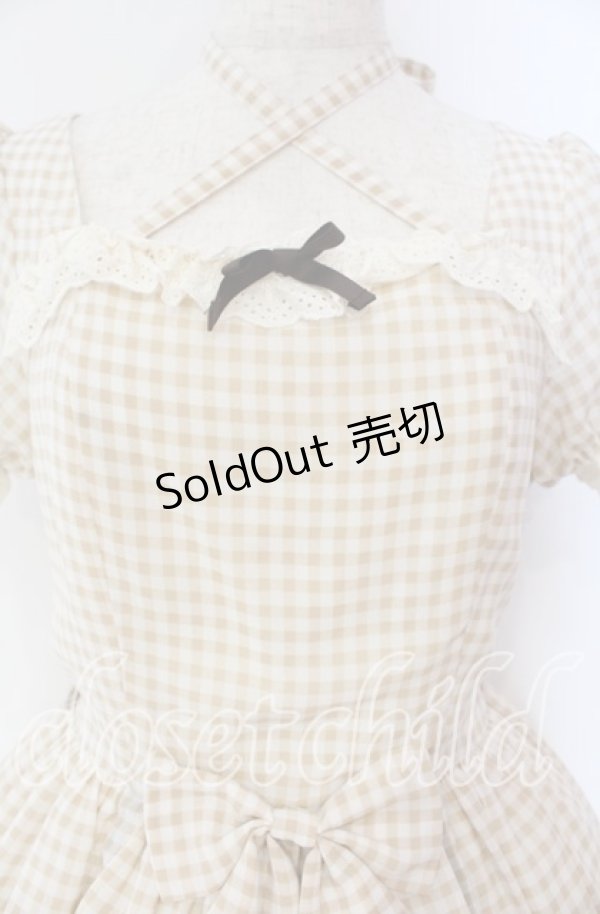 画像2: Innocent World / エミリエンヌワンピース M アイボリー O-25-10-30-017-IW-OP-OW-OS (2)