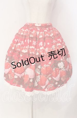 画像: BABY,THE STARS SHINE BRIGHT / Creamy Berry Fairy Dreamスカート  アカ O-25-10-30-019-BA-SK-OW-OS
