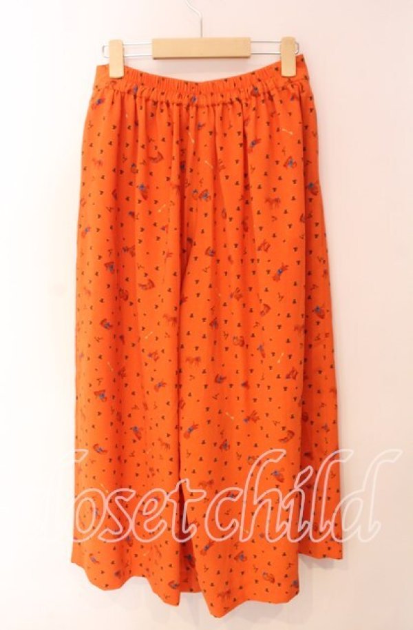 画像3: Franche Lippee / ティータイムパンツ M オレンジ O-25-10-30-024-LO-PA-OW-ZT321 (3)
