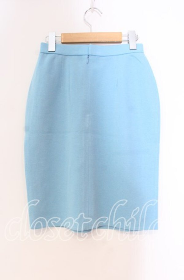 画像2: TOMATSU / プレーンタイトスカート  サックス O-25-10-31-052-LO-SK-IG-OS (2)