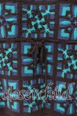 画像2: TOMATSU / パッチワークサマーベスト 38 ブルー O-25-10-31-060-LO-TO-IG-OS (2)