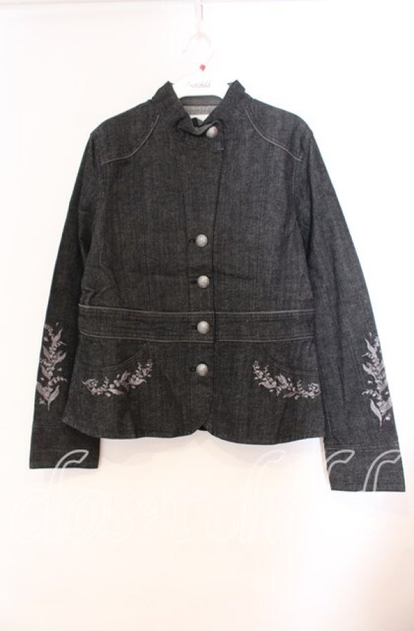 画像1: PINK HOUSE / すずらんデニムジャケット L インディゴ O-25-10-31-063-LO-JA-IG-ZT460 (1)