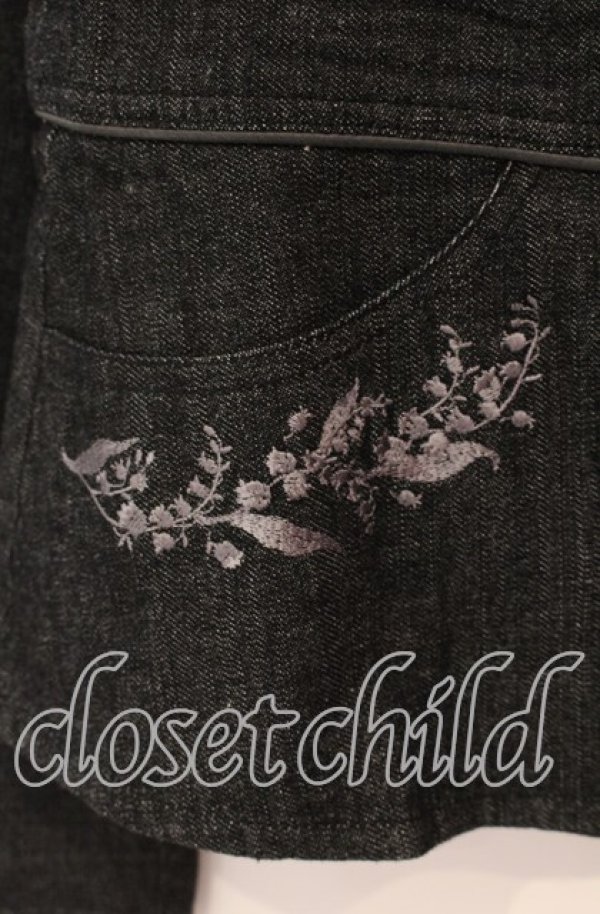 画像2: PINK HOUSE / すずらんデニムジャケット L インディゴ O-25-10-31-063-LO-JA-IG-ZT460 (2)