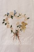 画像3: PINK HOUSE / ハートブーケ刺繍シャーリングチュニック  シロ O-25-10-31-067-LO-TO-IG-OS (3)