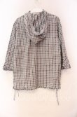画像3: PINK HOUSE / チェックフードブラウス L サックス O-25-10-31-069-LO-BL-IG-ZI (3)