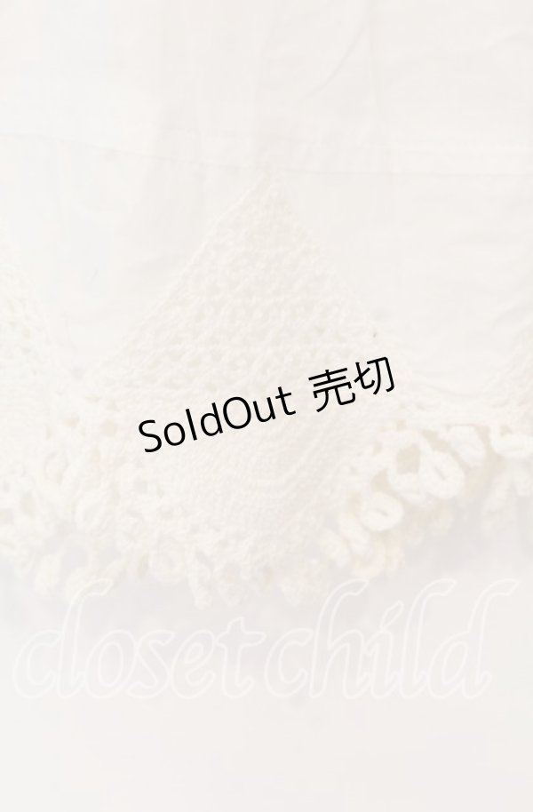 画像3: PINK HOUSE / レース配色シャツチュニック  シロ O-25-10-31-076-LO-OP-IG-OS (3)