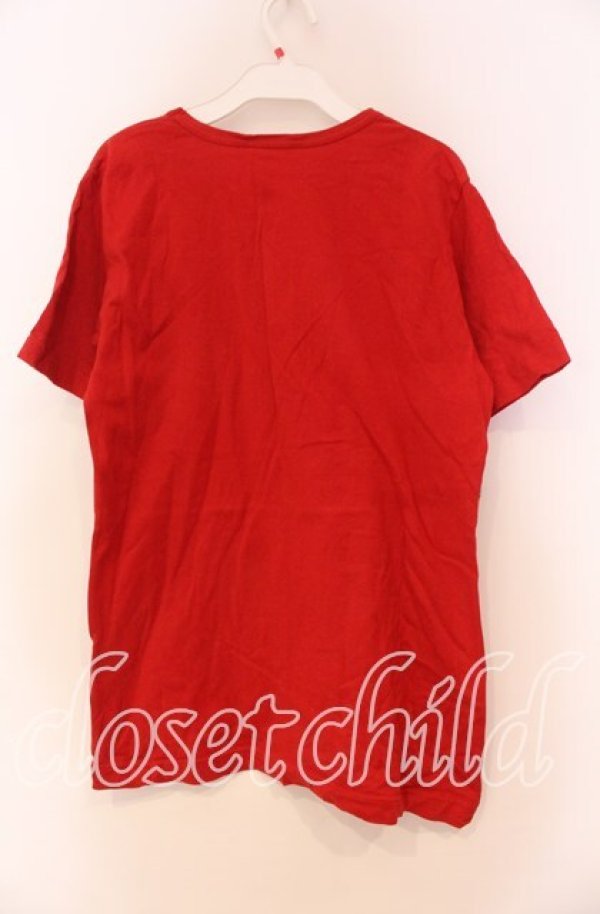 画像3: PINK HOUSE / パッチ配色Tシャツ L アカ O-25-10-31-008-LO-TS-IG-ZT191 (3)