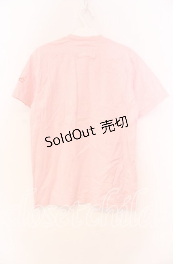 画像4: 【SALE】PINK HOUSE / クマpt&ワッペン付Tシャツ L ピンク O-25-10-31-009-LO-TS-IG-ZT080 (4)